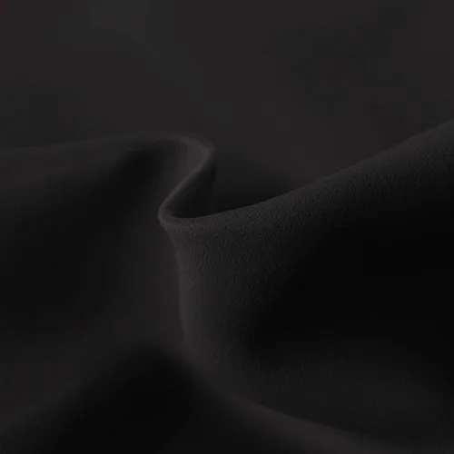 Miniatura 3 de Hiasan - Cortinas de cenefa negras con bolsillo para barra, cortinas opacas para ventanas de cocina, 52 x 18 pulgadas de largo, 1 panel Negro