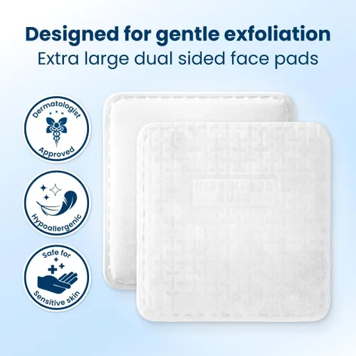 Miniatura 4 de Clean Skin Club Clean² Pads 2.0 [Nuevos y mejorados bordes] Almohadillas faciales garantizadas sin desprendimientos ni desgarros, capas triples