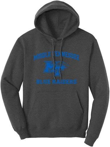 Miniatura 38 de Sport Your Gear Sudadera con capucha retro envejecida con licencia oficial de la NCAA para el día del juego, ropa para fanáticos Kent Navy Heather
