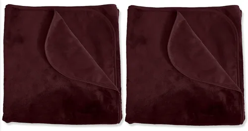 Miniatura 13 de Manta 100 % impermeable, sedosa, suave,para perros, gatos y personas, L Buff/Dove