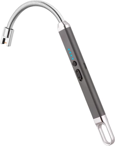 Miniatura 11 de MEIRUBY Encendedor eléctrico recargable USB, encendedor de arco, para velas, campamento, parrillada, deportes, herramienta para apasionados de lo