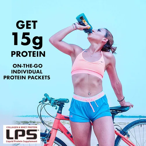 Miniatura 4 de Nutritional Designs LPS Suplemento líquido de colágeno y proteína de suero - Bebida sin OMG, sin azúcar, promueve la piel y el cabello saludables