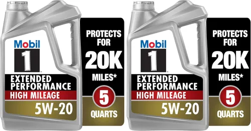 Miniatura 28 de Mobil 1 - Aceite sintético High Mileage 5W-30 para motor, 5 cuartos de galón