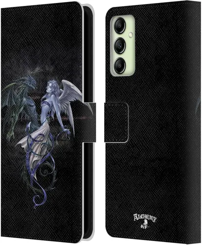Miniatura 7 de Head Case Designs Officially Licensed Alchemy Gothic Caduceus Rex Dragon Leather Wallet Case Compatible with Samsung Galaxy A14 5G