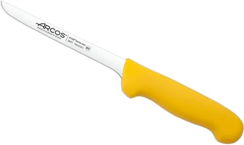Miniatura 4 de Arcos Cuchillo deshuesador de acero inoxidable nitrum de 6 pulgadas y hoja de 6.299 in. Cuchillo de carnicero profesional para cortar huesos
