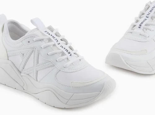 Miniatura 2 de AX ARMANI EXCHANGE Tenis de moda con bloques de colores para mujer