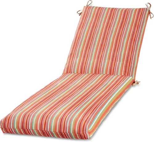 Miniatura 16 de Cojín reversible para silla de descanso para exteriores, color blanco tropical