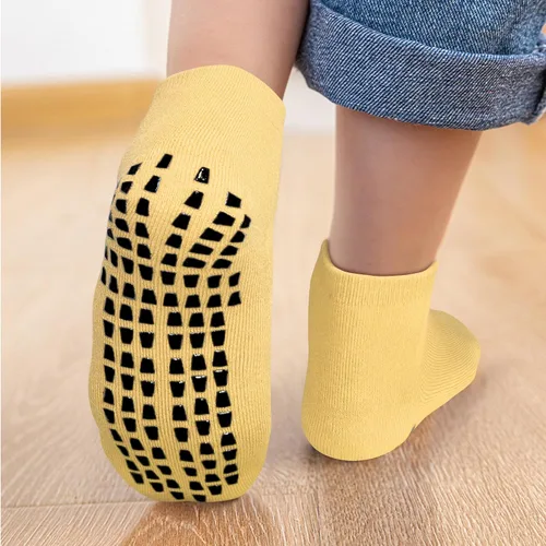 Miniatura 2 de Calcetines acolchados para niños pequeños y bebés, calcetines antideslizantes antideslizantes para bebés, niños y niñas