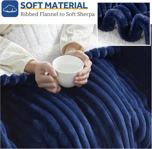 Miniatura 5 de Sealy - Manta eléctrica térmica con funda, manta térmica de 50 x 60 pulgadas, 6 niveles de calor y protección contra sobrecalentamiento con apagado