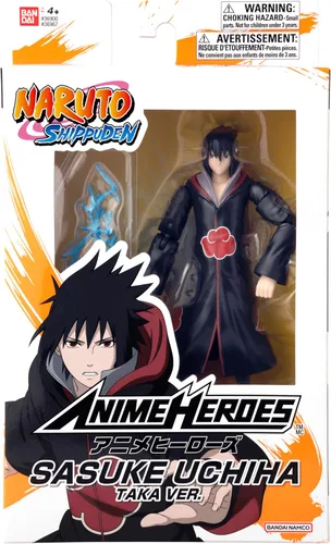 Miniatura 7 de Anime Heroes - Naruto - Figura de acción de Sasuke Uchiha Taka ver