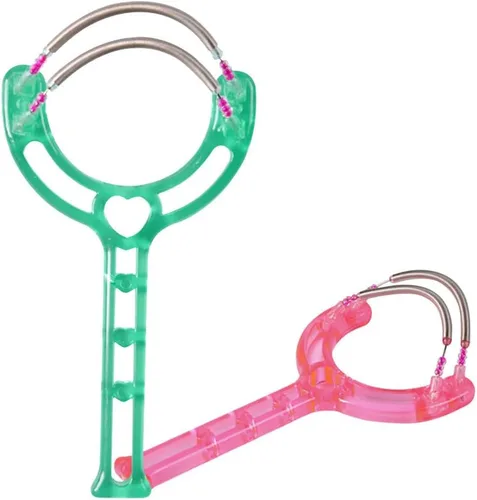 Miniatura 2 de MERRYHAPY 2 unids removedor de vello facial primavera herramienta depiladora para mujeres diseño de resortes duales dispositivo de eliminación