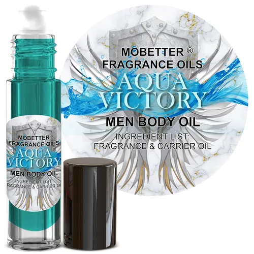 Miniatura 12 de MOBETTER FRAGRANCE OILS Acqua Duo Geo Cologne Aceite Corporal para Hombre (presentación en bolita, 0.33 onzas)