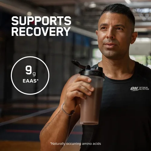 Miniatura 9 de Optimum Nutrition Caseína en polvo, mantequilla de maní y chocolate, 4 libras