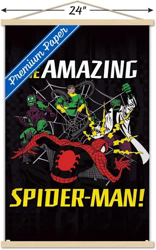 Miniatura 3 de Trends International Marvel Comics Spider-Man - Póster de pared con marco magnético