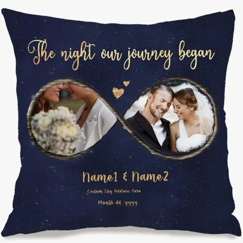 Miniatura 10 de Personalized One Picture Pillow Cover with Custom Text Allowing You to Create a Memorable Cushion Design That fits Your Sofa or Bedroom While
