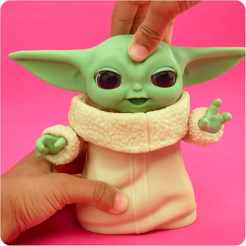 Miniatura 11 de STAR WARS Mixin' Moods Grogu, más de 20 expresiones posables, juguete Grogu de 5 pulgadas de alto, más de 4 años