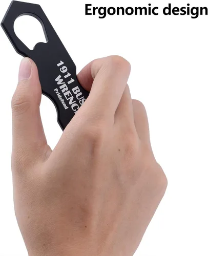 Miniatura 6 de Pridefend Llave multifuncional para 1911, 1911 herramienta de aluminio para limpieza, llave deportiva de acero de uso múltiple