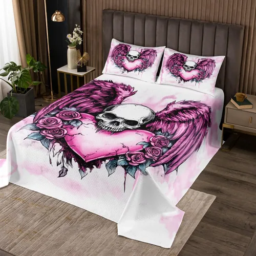 Miniatura 6 de Erosebridal Juego de colcha de luna trippy tamaño Queen, juego de edredón de estrellas psicodélicas, juego de colcha de astrología, juego de ropa