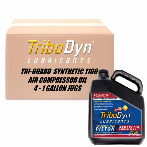 Miniatura 12 de Aceite de compresor de aire sintético sin detergente de 8,000 horas – TRI-Guard 1100, ISO 100, SAE 30 compresor de pistón – jarra de 1 galón