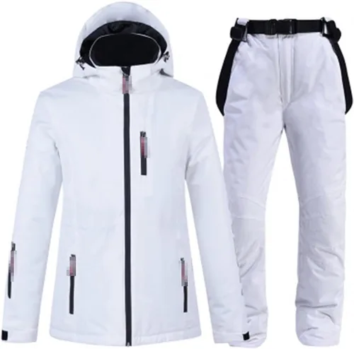 Miniatura 13 de Conjunto de pantalones gruesos y cálidos para mujer, para esquí, snowboard, chaqueta