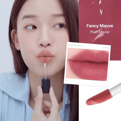 Miniatura 3 de Feev Hyper-Fit Color Wear Tinte de labios Velvet Cream mate, tinte de labios vegano y seguro para pieles sensibles (#02 Fancy Mauve)