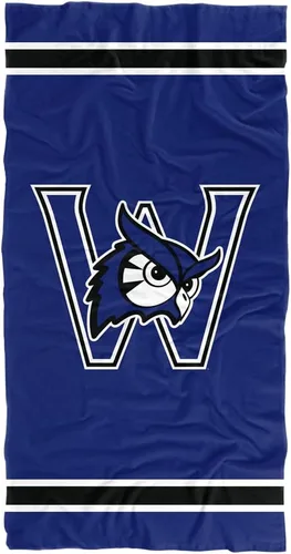 Miniatura 260 de LOGOVISION Manta Abilene Christian University, 30 x 60 pulgadas, logotipo primario CottonFront/PolyBackBeachTowel