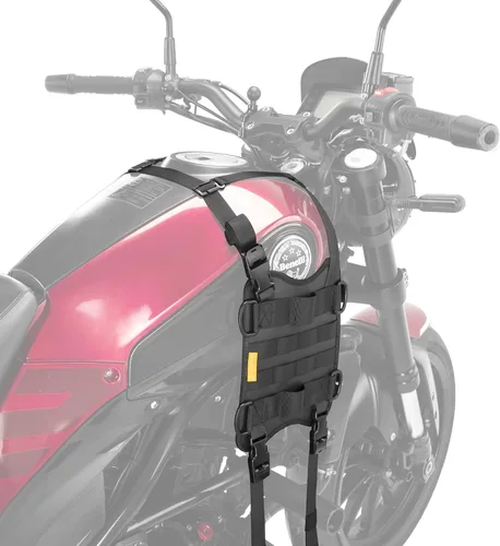 Colgante de montaje auxiliar izquierdo y derecho para tanque de motocicleta, accesorios de motocicleta aumentan el espacio de almacenamiento,