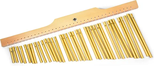 Miniatura 6 de ENNBOM Campanillas de barra con soporte ajustable para 25 notas 36 notas, campanillas de viento de una hilera, instrumento de percusión musical