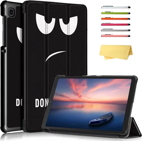 Miniatura 25 de Funda para Samsung Galaxy Tab A7 Lite de 8.7 pulgadas modelo 2021 (SM-T220/T225/T227), soporte de visión multiángulo, cartera delgada con bolsillos