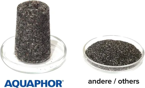 Miniatura 3 de AQUAPHOR Cartucho de filtro A5, paquete de 2 con magnesio, filtros de cal, cloro, metales pesados 350L de agua clara Tecnología AQUALEN para un