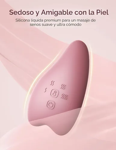 Miniatura 6 de Momcozy A1Pro - Masajeador de lactancia, vibración profunda y calentamiento rápido para alivio de obstrucciones y bombeo eficiente, esenciales