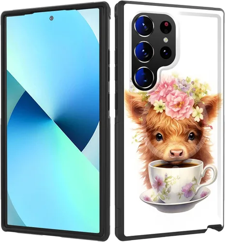 Miniatura 246 de Funda magnética para Galaxy A16 5G, [compatible con MagSafe] [protección contra caídas de grado militar] Funda resistente a prueba de golpes