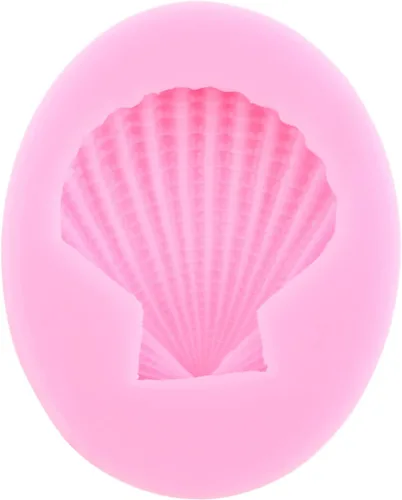 Miniatura 5 de Mujiang Moldes de silicona para caracola, estrella de mar, erizo de mar, para decoración de pasteles, decoración de pasteles, chocolate, pasta