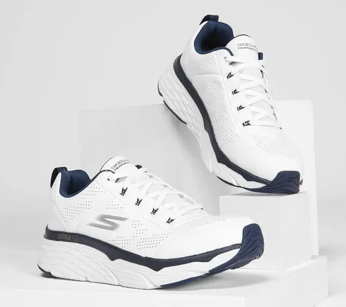 Miniatura 7 de Skechers Max Cushioning Elite Lucid- Tenis de cuero para caminar y correr para hombre