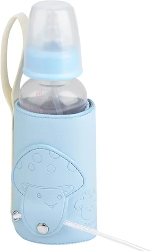 Miniatura 9 de Calentador de leche portátil, calentador de biberones, calentador de biberones USB, termostato de aislamiento portátil de almacenamiento de leche
