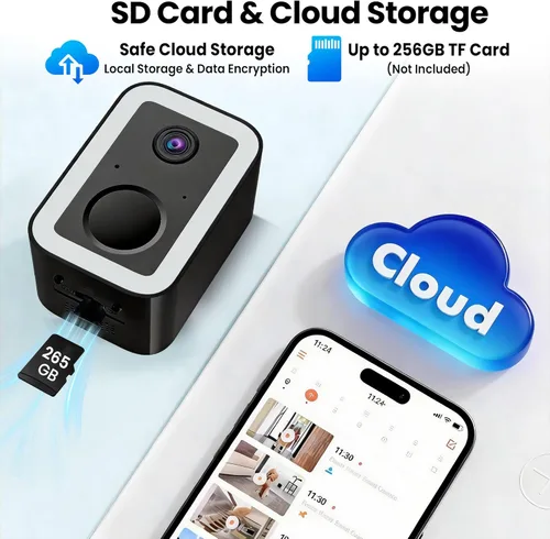 Miniatura 6 de Cámaras de seguridad 2K actualizadas 2026 inalámbricas para exteriores, detección de movimiento AI y alarma de sirena de foco, cámara exterior