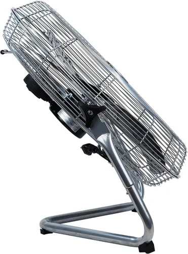Miniatura 3 de Soplador azul de 20 pulgadas de alta velocidad 4600 CFM, 3 velocidades, inclinación ajustable, ventilador de piso industrial
