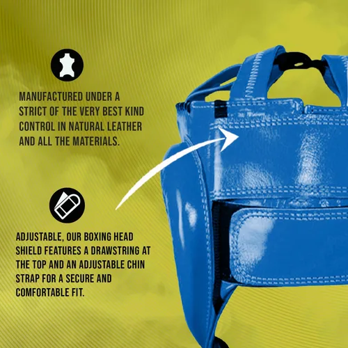 Miniatura 5 de CLETO REYES Casco de boxeo con protección para las mejillas para hombres y mujeres, protector de cabeza protector de la cara, para sparring y pelea