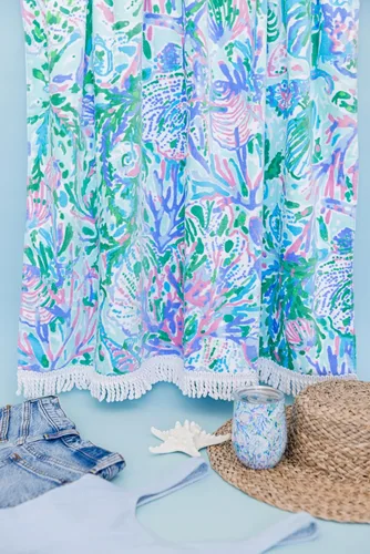 Miniatura 6 de Lilly Pulitzer Toalla grande para piscina/playa de tamaño extra, 40 x 70, toalla grande de felpa para adultos, Soleil It On Me