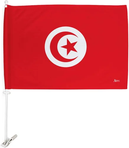 Miniatura 29 de Bandera de coche de Costa Rica de la Copa del Mundo 2022 para Carros de Costa Rica, decoración de automóvil, pequeño cartel para ventana, accesorios