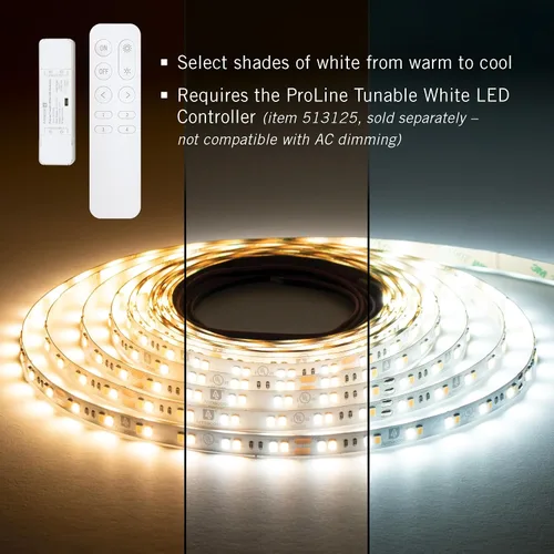 Miniatura 3 de Armacost Lighting RibbonFlex Pro CCT, 2.5M, 2700k-5000K, 24V 165210