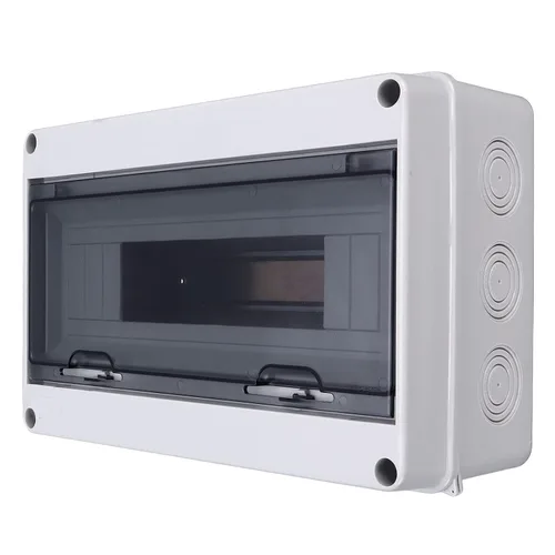 Miniatura 9 de Caja de Protección de Distribución IP65 ABS, Caja de Distribución de Interruptor de Circuito Impermeable de 12 Vías, 12 DIN Caja de Unión