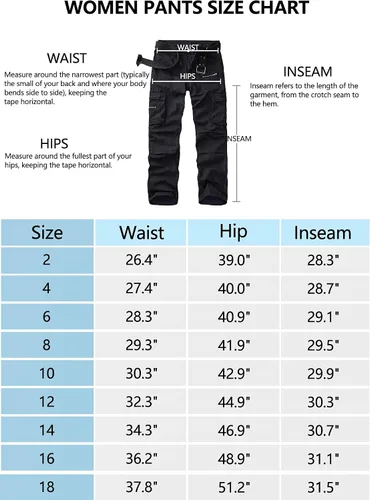 Miniatura 3 de AKARMY Pantalones cargo de ajuste relajado para mujer, pantalones de senderismo para deportes al aire libre, pantalones casuales, pantalones