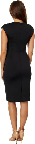 Miniatura 2 de Calvin Klein Vestido tubo de manga casquillo con cinturón