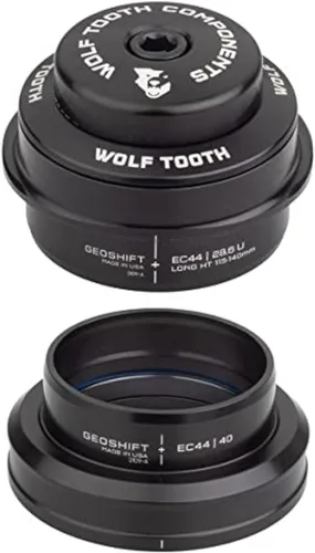 Miniatura 2 de Wolf Tooth EC44 Superior EC44 Lower GeoShift Auriculares de ángulo de rendimiento de 2 grados cortos bike-headsets-and-accessories