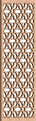 Miniatura 170 de Madison Paneles de pared decorativos de madera con calado, 9 3/8 pulgadas de ancho x 24 3/8 pulgadas de alto x 3/8 de alto, roble rojo rojo (Red Oak)
