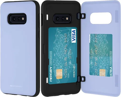 Miniatura 131 de GOOSPERY Funda tipo cartera para Samsung Galaxy S22 Ultra, [tarjetero] parachoques magnético de puerta con cierre automático, cubierta protectora