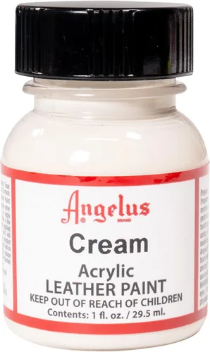 Miniatura 77 de Angelus - Pintura acrílica para cuero, 4 Fl Oz, color blanco - Pintura para cuero profesional flexible, resistente a grietas, arañazos