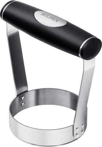 Miniatura 9 de HULISEN Picador de Alimentos Dentado para Cubiertos, Picador Manual de Mano de Acero Inoxidable de 3 Pulgadas con Mango de Agarre y Borde de Diente
