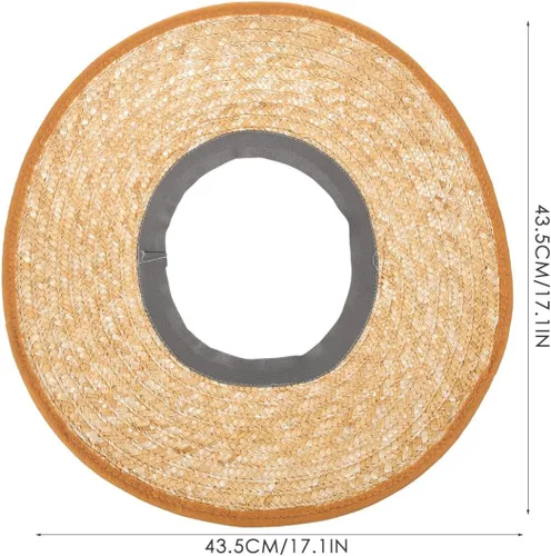 Miniatura 8 de Yardwe Sombrero de visera de ala completa, cubierta de sombrero de construcción, visera dura, repuesto para el sol para los trabajadores, accesorios